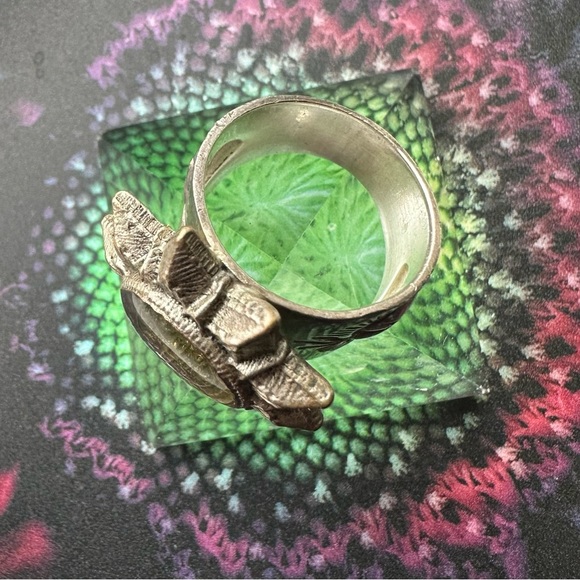 San Benito Star Ring VSA Vintage Sterling Silver 5.5 sz - Picture 4 of 7